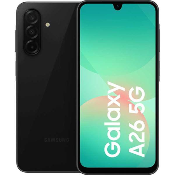 SAMSUNG A26 SM-A266B 6+128GB DS 5G AWESOME BLACK OEM